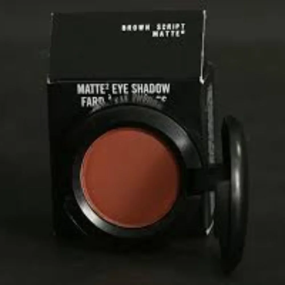Last one! MAC BROWN SCRIPT eyeshadow NIB Matte ultra rare discontinued - Picture 3 of 7